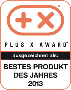 Plus-X-Award für den Fenstersauger 51113 als bestens Produkt des Jahres