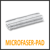 Microfaser-Pad für Kärcher Fenstersauger